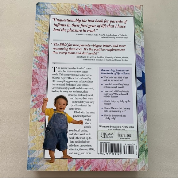 What to Expect The First Year Book by Heidi Murkoff - Picture 2 of 3